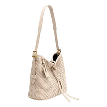 Load image into Gallery viewer, THALIA VEGAN TOTE BAG | BONE