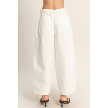 Load image into Gallery viewer, LUNA WIDE BARREL PANTS | WHITE