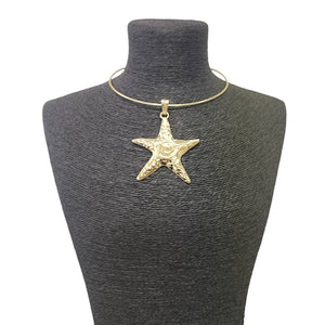 STARFISH BEACH COLLAR NECKLACE