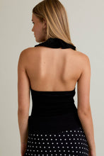 Load image into Gallery viewer, HAVEN HALTER NECK RUFFLE OPEN BACK BODYSUIT