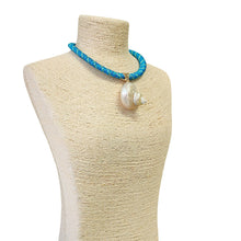 Load image into Gallery viewer, SEASHELL CORD BOHO NECKLACE