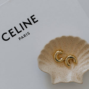 ELLIE CHUNKY TUBE HOOPS | GOLD FILLED