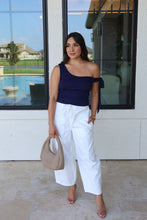 Load image into Gallery viewer, LUNA WIDE BARREL PANTS | WHITE