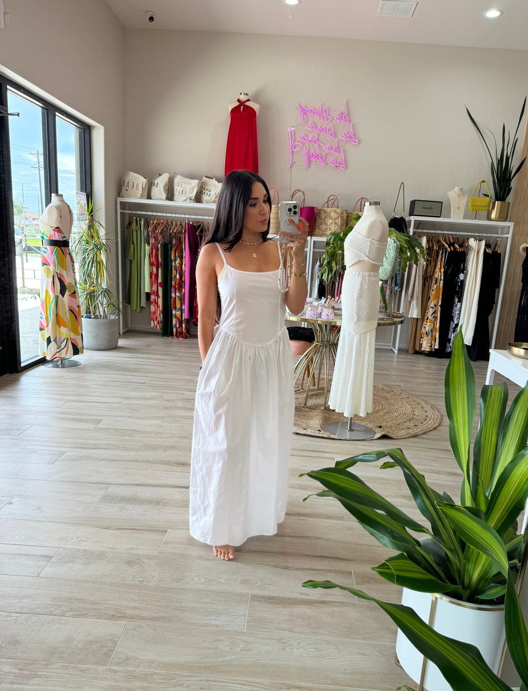 ISABELLE MAXI DRESS | WHITE