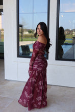 Load image into Gallery viewer, WILD HEART FLORAL OFF SHOULDER DRESS
