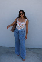 Load image into Gallery viewer, AUGUSTA CORSET TOP | TANGERINE