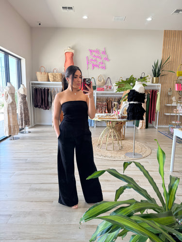 RACHELLE RUCHED SIDE TOP | BLACK