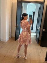 Load image into Gallery viewer, DELILAH FLORAL RUFFLE MINI DRESS