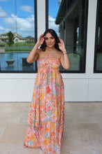 Load image into Gallery viewer, DAHLIA RUFFLED MAXI DRESS | MULTI