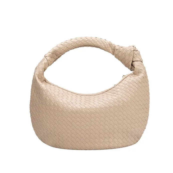 BRIGITTE LARGE VEGAN HOBO SHOULDER BAG | BONE