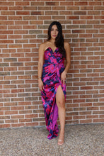 Load image into Gallery viewer, MAREN SWEETHEART MAXI DRESS | PINK/PURPLE MULTI