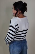 Load image into Gallery viewer, LENNY LACE UP SWEATER TOP