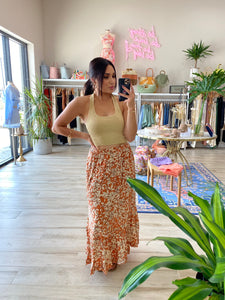 CIDERS FOR BRUNCH MAXI SKIRT