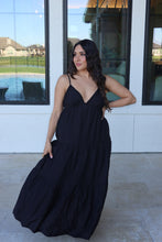 Load image into Gallery viewer, BECCA SPAGHETTI STRAP TIERED MAXI DRESS