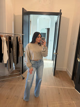 Load image into Gallery viewer, MAISIE SWEATER TOP &amp; PANT SET | LT MOCHA