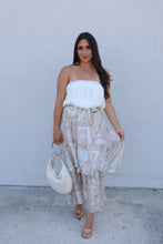 Load image into Gallery viewer, AMANZA STRAPLESS BUBBLE TOP | IVORY