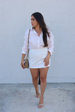 Load image into Gallery viewer, PRESLEY STRIPED BUTTON-UP TOP | PINK