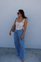 Load image into Gallery viewer, AUGUSTA CORSET TOP | TANGERINE