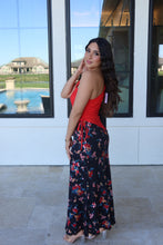 Load image into Gallery viewer, CRUZ ONE SHOULDER RUCHED TOP | RED ROUGE