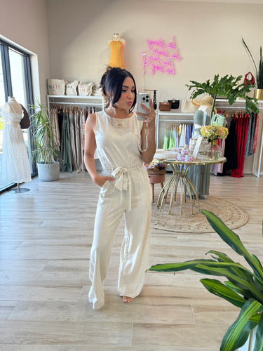 JENNA POCKET JUMPSUIT | FINAL SALE