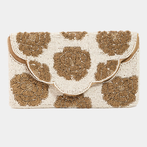 ALL NIGHT BEADED ENVELOPE CLUTCH