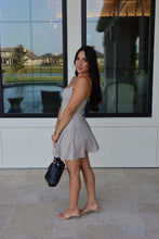Load image into Gallery viewer, LUCY ASYMMETRICAL WAIST MINI DRESS