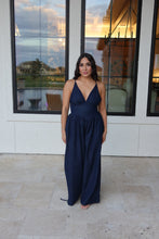 Load image into Gallery viewer, KIT PLUNGE CORSET BALLOON DENIM JUMPSUIT | DK DENIM