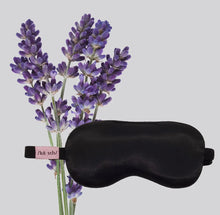 Load image into Gallery viewer, THE LAVENDER WEIGHTED SATIN EYE MASK