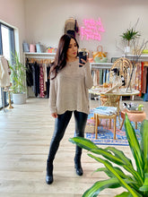 Load image into Gallery viewer, LANI LONG SLEEVE KNIT TOP | OATMEAL