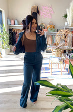 Load image into Gallery viewer, FRENCH TERRY CROPPED HOODIE &amp; SWEATPANT SET