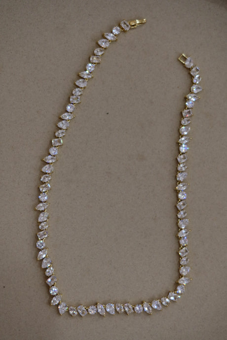 PAMELA TENNIS NECKLACE | SAHIRA