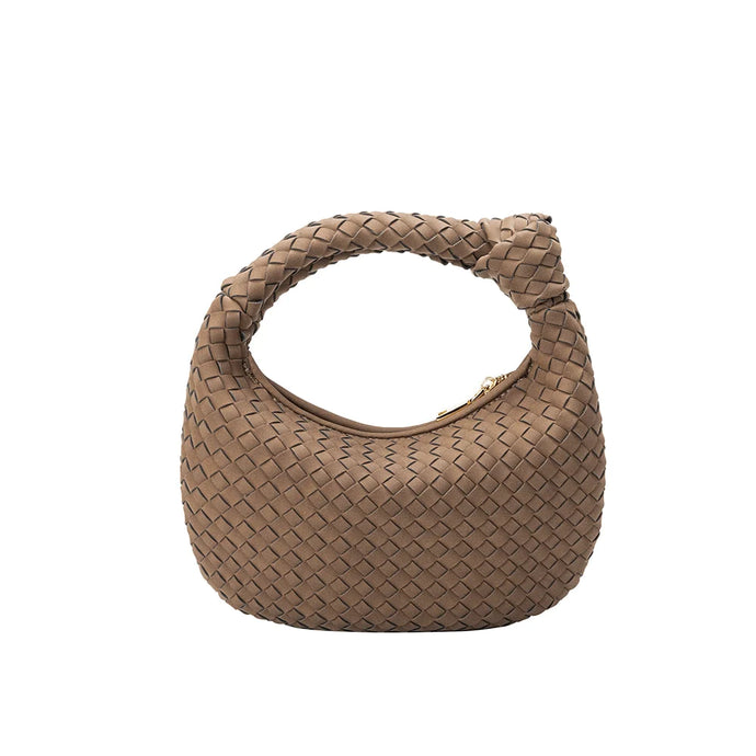 DREW SMALL TOP HANDLE BAG | COCOA