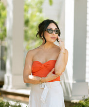 Load image into Gallery viewer, ASHLEY KNIT TOP | TANGERINE