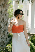 Load image into Gallery viewer, ASHLEY KNIT TOP | TANGERINE