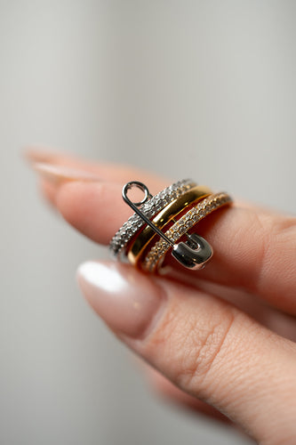 EVA STACKED RING | SAHIRA