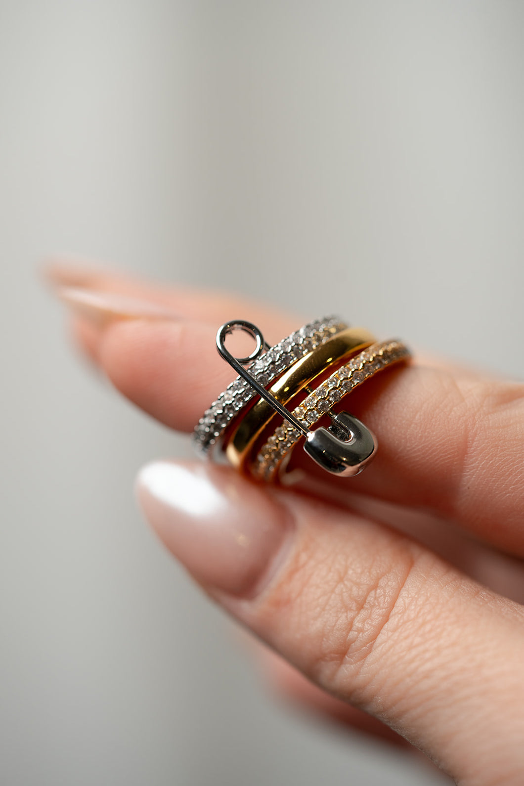 EVA STACKED RING | SAHIRA