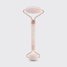 Load image into Gallery viewer, KITSCH ROSE QUARTZ CRYSTAL FACIAL ROLLER