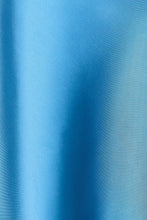 Load image into Gallery viewer, AVERY STRAPLESS SCARF DETAIL SATIN TOP | BLUE