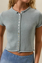 Load image into Gallery viewer, TAWNY CAP SWEATER TOP | DUSTY MINT