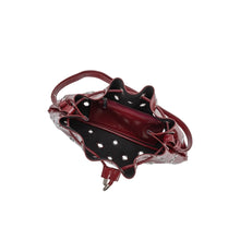 Load image into Gallery viewer, PALOMA STUDDED BAG | BURGUNDY