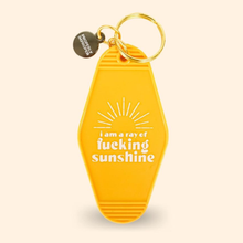 Load image into Gallery viewer, I AM A RAY OF FING SUNSHINE | KEYCHAIN