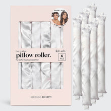 Load image into Gallery viewer, SATIN HEATLESS PILLOW ROLLERS 6PC | SOFT MARBLE