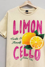 Load image into Gallery viewer, LIMONCELLO ALMALFI TEE | FRENCH VANILLA