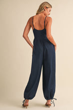 Load image into Gallery viewer, KIT PLUNGE CORSET BALLOON DENIM JUMPSUIT | DK DENIM