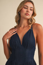 Load image into Gallery viewer, KIT PLUNGE CORSET BALLOON DENIM JUMPSUIT | DK DENIM