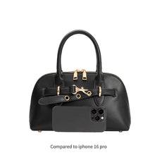 Load image into Gallery viewer, RUE TOP HANDLE VEGAN BAG | MOCHA