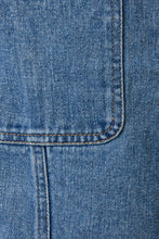 Load image into Gallery viewer, GWEN DENIM CROPPED TOP