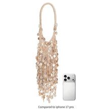 Load image into Gallery viewer, VENICE NATURAL SHELL TOP HANDLE BAG