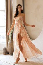 Load image into Gallery viewer, ELIZABETH RUFFLED BUSTIER MAXI DRESS