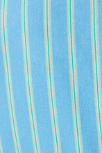 Load image into Gallery viewer, ADDIE STRIPED MINI DRESS | TURQ BLUE &amp; GREEN